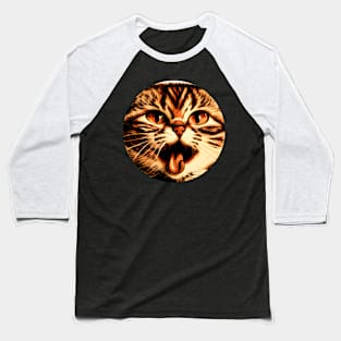 Happy Cats Faces, Be Happy Everyday - Love Cats Baseball T-Shirt